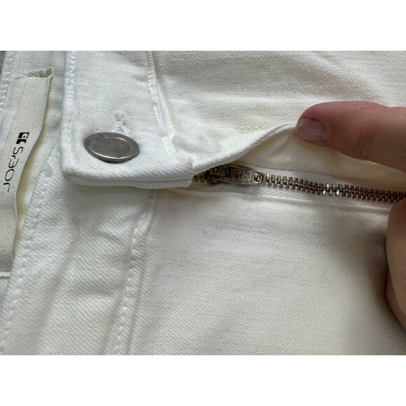 Joes Womens White Denim Shorts NWT W32 93% Cotton 2" Inseam Classic Fit - Picture 4 of 14